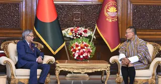 রাষ্ট্রপতির সঙ্গে ভুটানের প্রধানমন্ত্রীর সৌজন্য সাক্ষাৎ